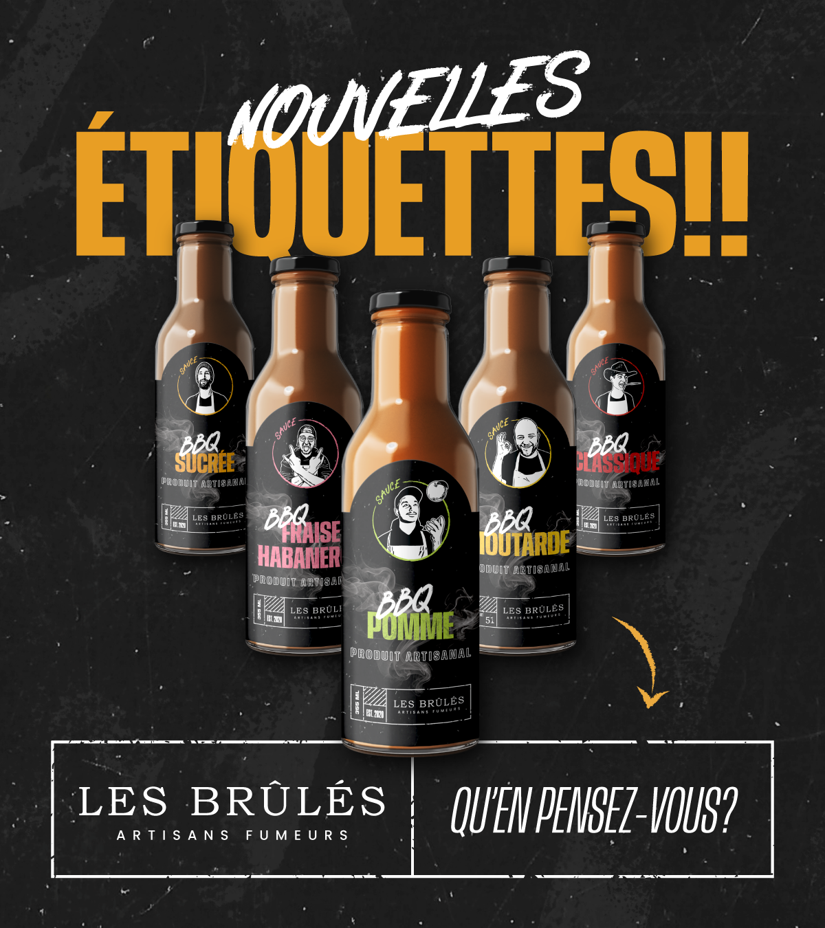 Ensemble de sauce complet.