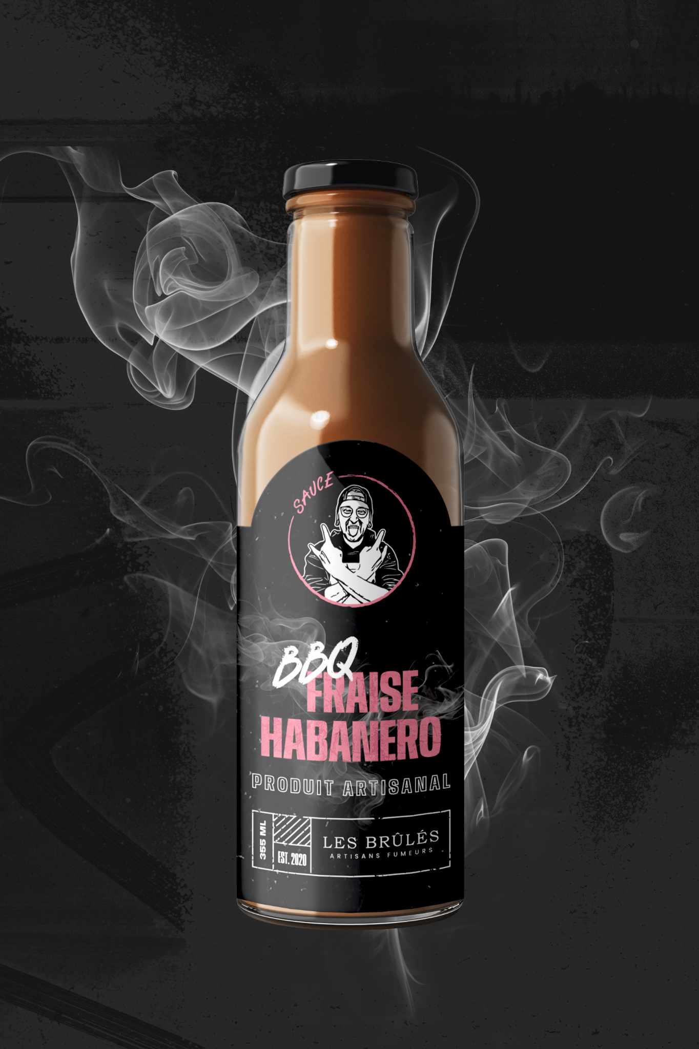 Sauce BBQ Fraise Habanero