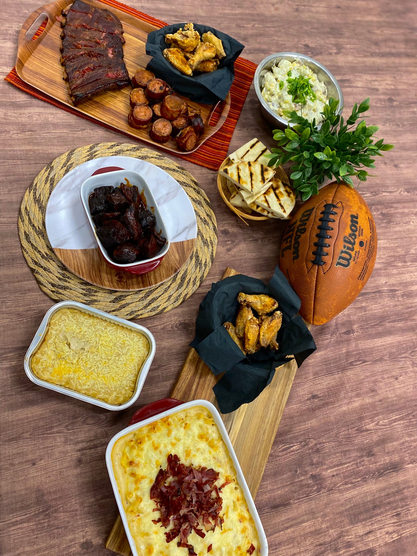 Menu Super Bowl 2026